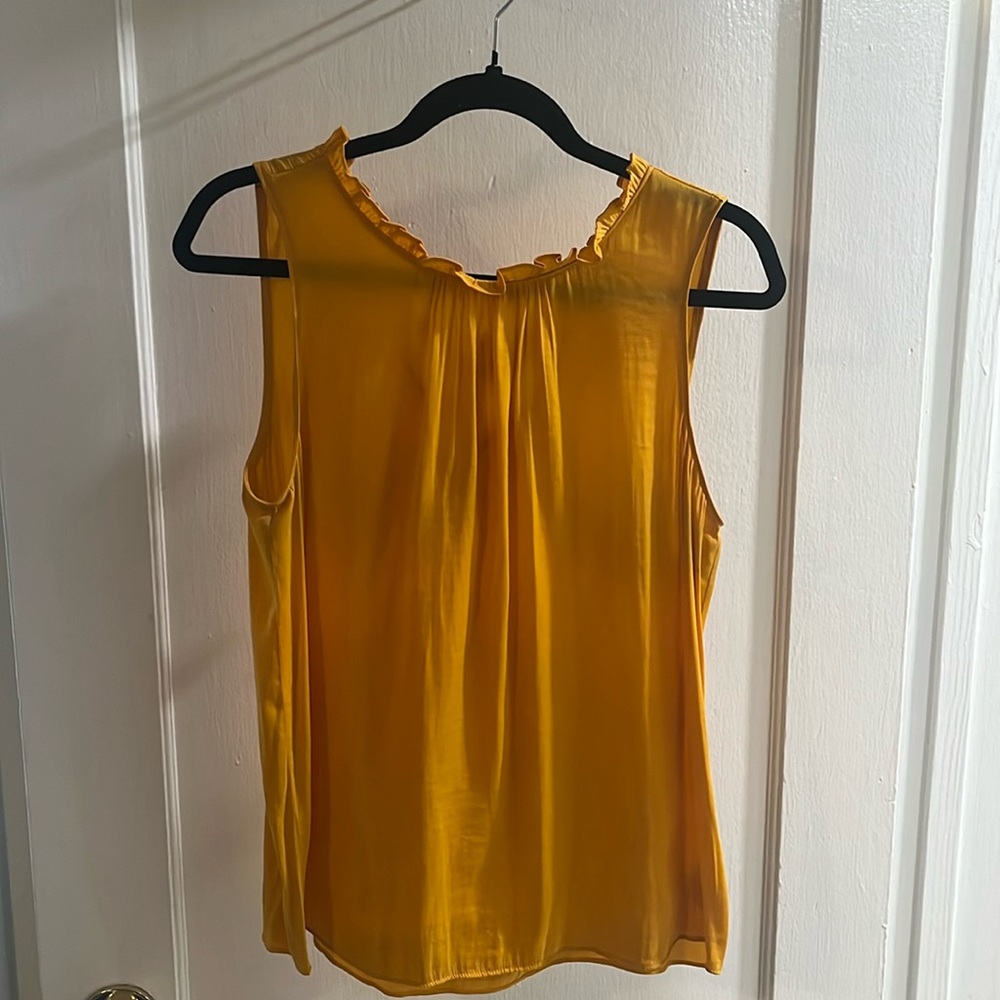 Yellow work blouse